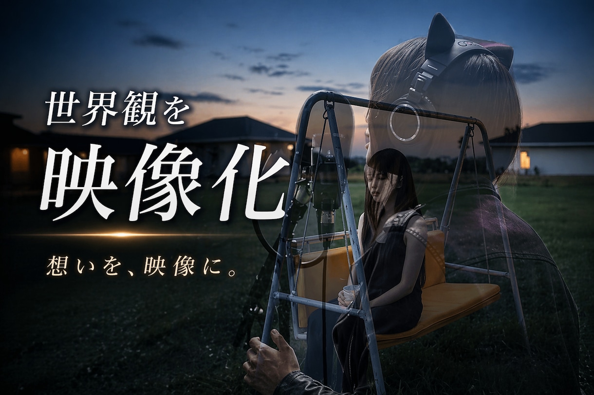 映画レベルAI動画制作します 世界観重視の映画クオリティ映像で差別化します イメージ6