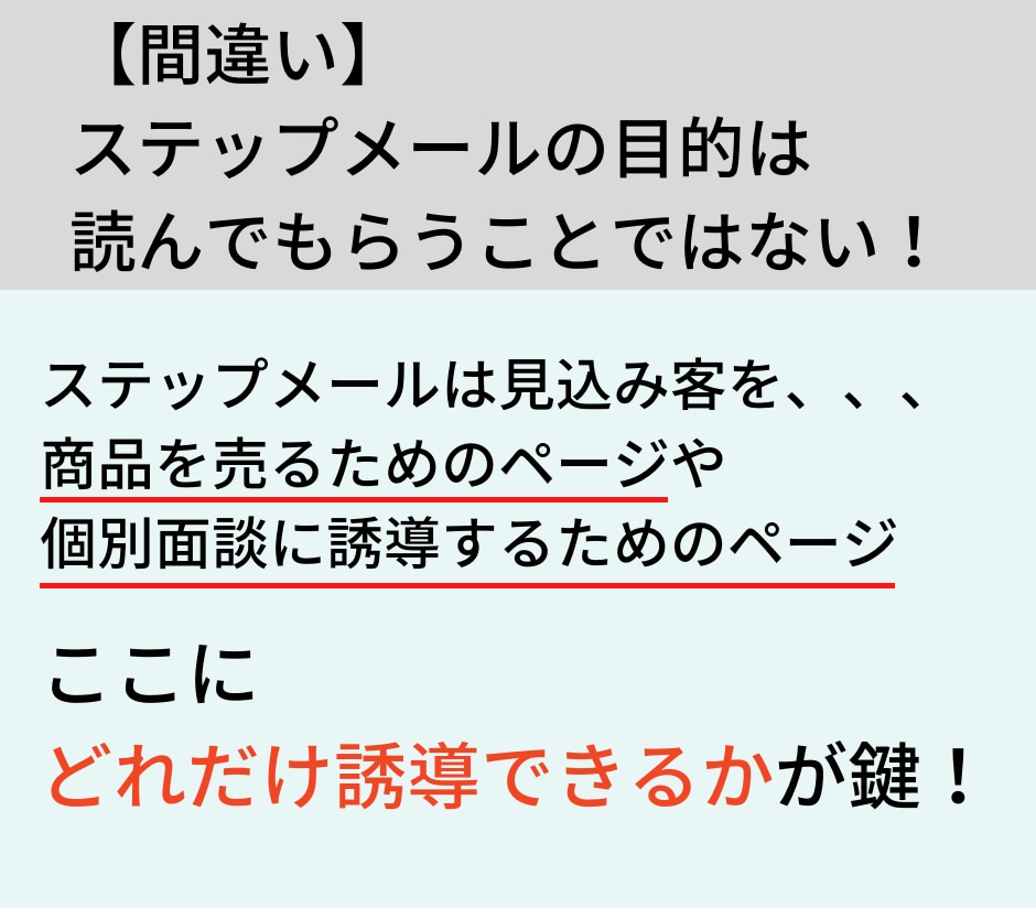 現役講師が売上UPに繋がるステップメール執筆します 思わず説明会・体験セミナーに参加したくなる仕組みを構築します イメージ4