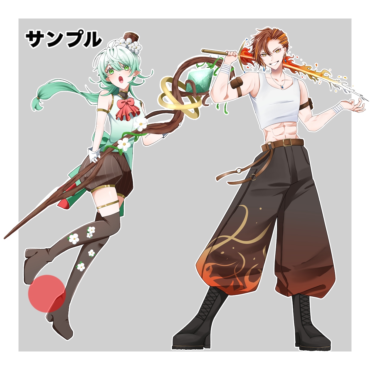 生き生きとした立ち絵イラストを制作します 特に元気な男の子を描くのが得意です！ イメージ4