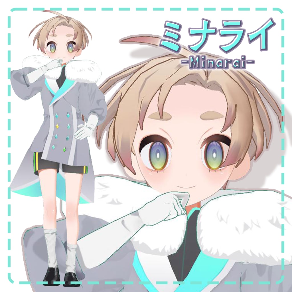 Vtuber様向け3Dモデル制作します セルフ受肉Vtuberがフルスクラッチで制作します！ イメージ2