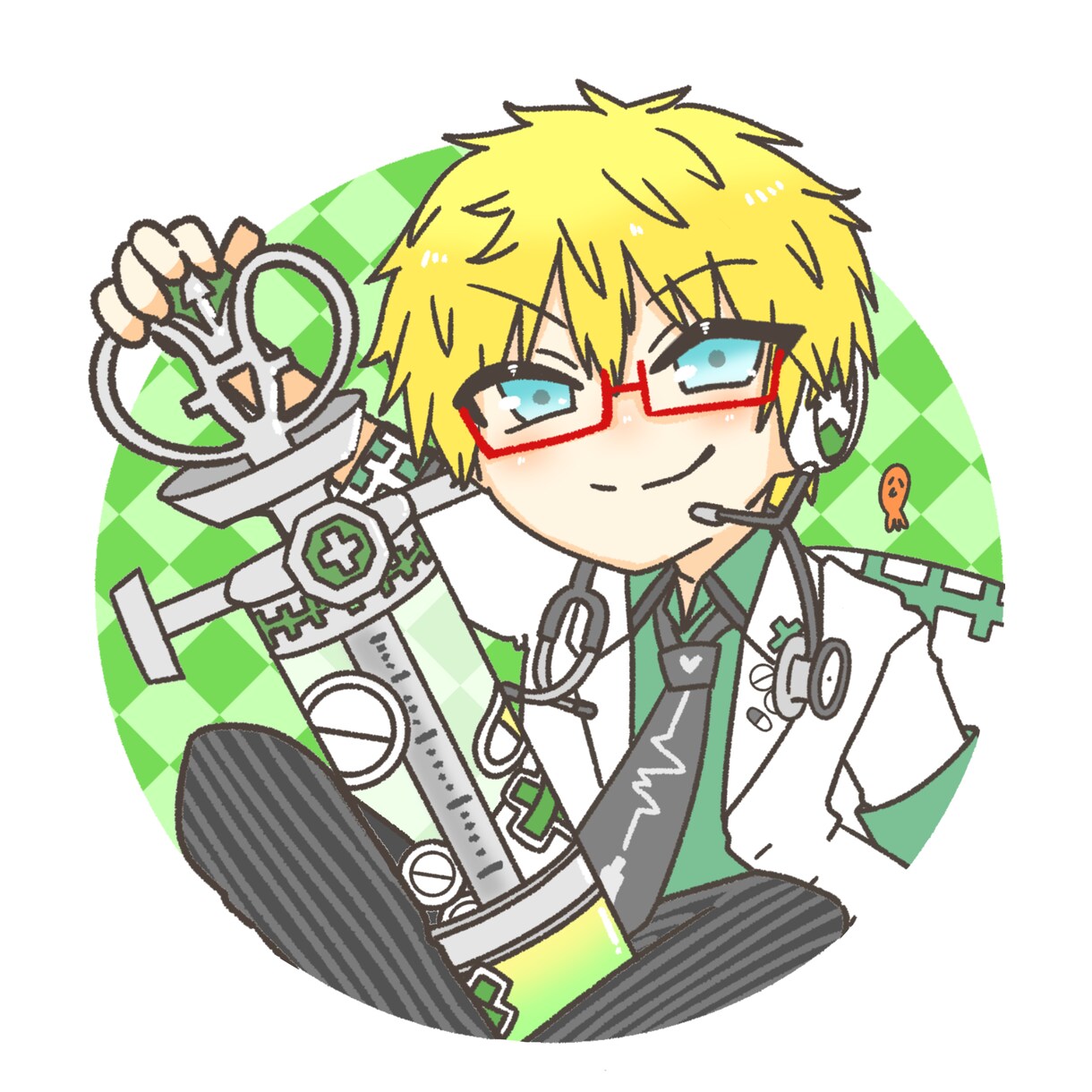 単体アバターデフォルメお絵描きします デフォルメでお絵描きさせてください イメージ1