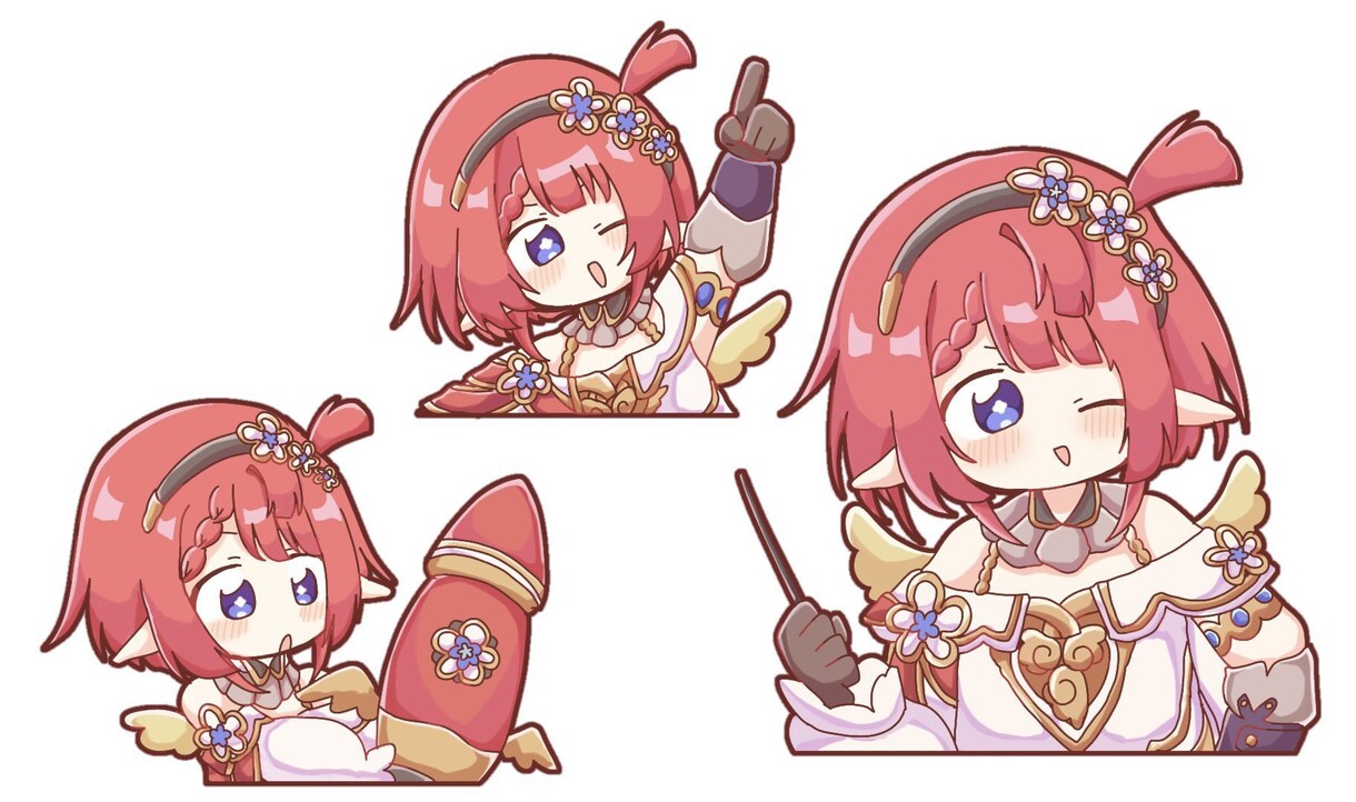 3L・夢OK！もちもち可愛くデフォルメ化します どんなキャラクターも、小さく可愛く「もちかわ」デフォルメ化！ イメージ4
