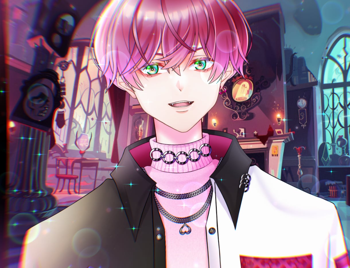 顔の強いVtuberを修正無制限でお作りします 超割引！キャラデザ＋Live2D イメージ1
