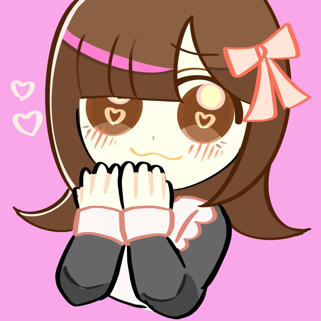 目を引く可愛いSNSアイコン作ります デフォルメイラストで可愛く！似顔絵も描きます！ イメージ3