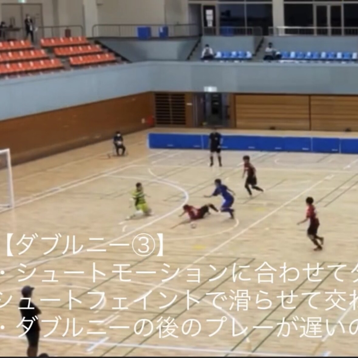 フットサルのゴールキーパー（ゴレイロ）の分析します 試合や練習動画を見てゴレイロ分析します。スカウティングも可。 イメージ2