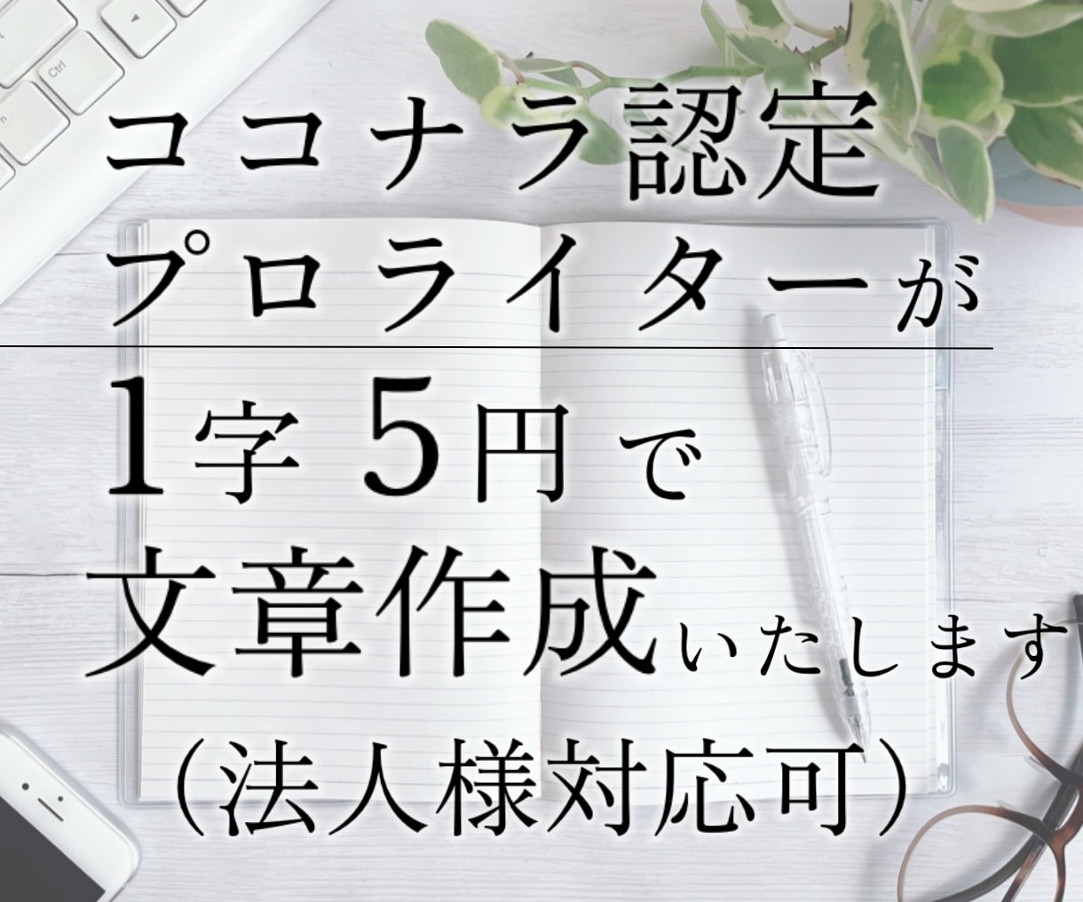 SEO重視！心を込めて3000字お書きいたします ココナラ実績「2000件」超えの認定プロが響く文章を作成！ イメージ1