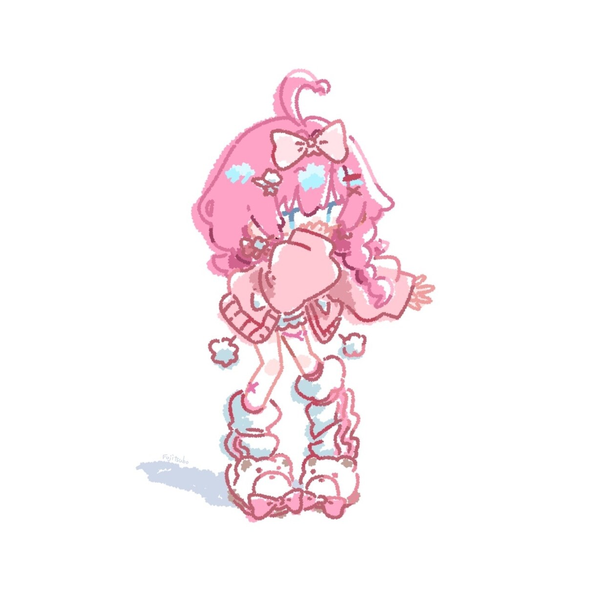 ゆるふわのイラスト描きます ゆるふわならお任せを！いろんなキャラクターをデフォルメに！ イメージ3
