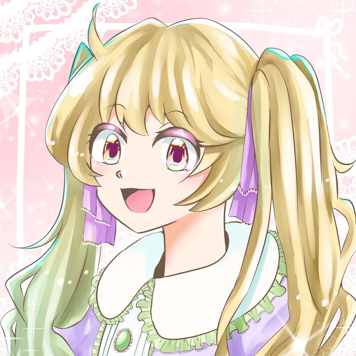 SNSアイコン描きます 可愛い女の子からカッコイイ男性までなんでもOK！ イメージ1