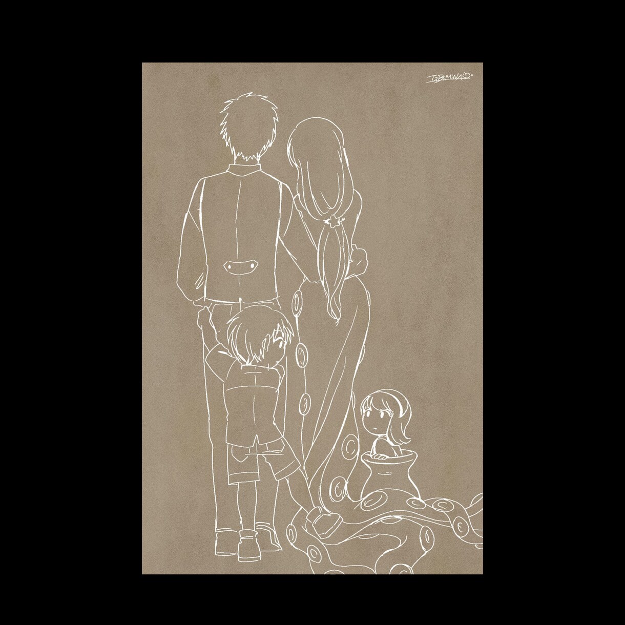 シンプルな線でイラストや似顔絵描きます シンプルでも個性を出したい方へおすすめ イメージ3