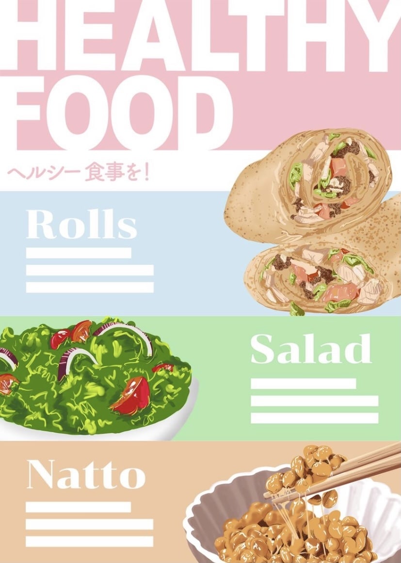 食べ物・食品のイラストを作成いたします メニュー・POPなどの食べ物イラストを任せて！ イメージ1