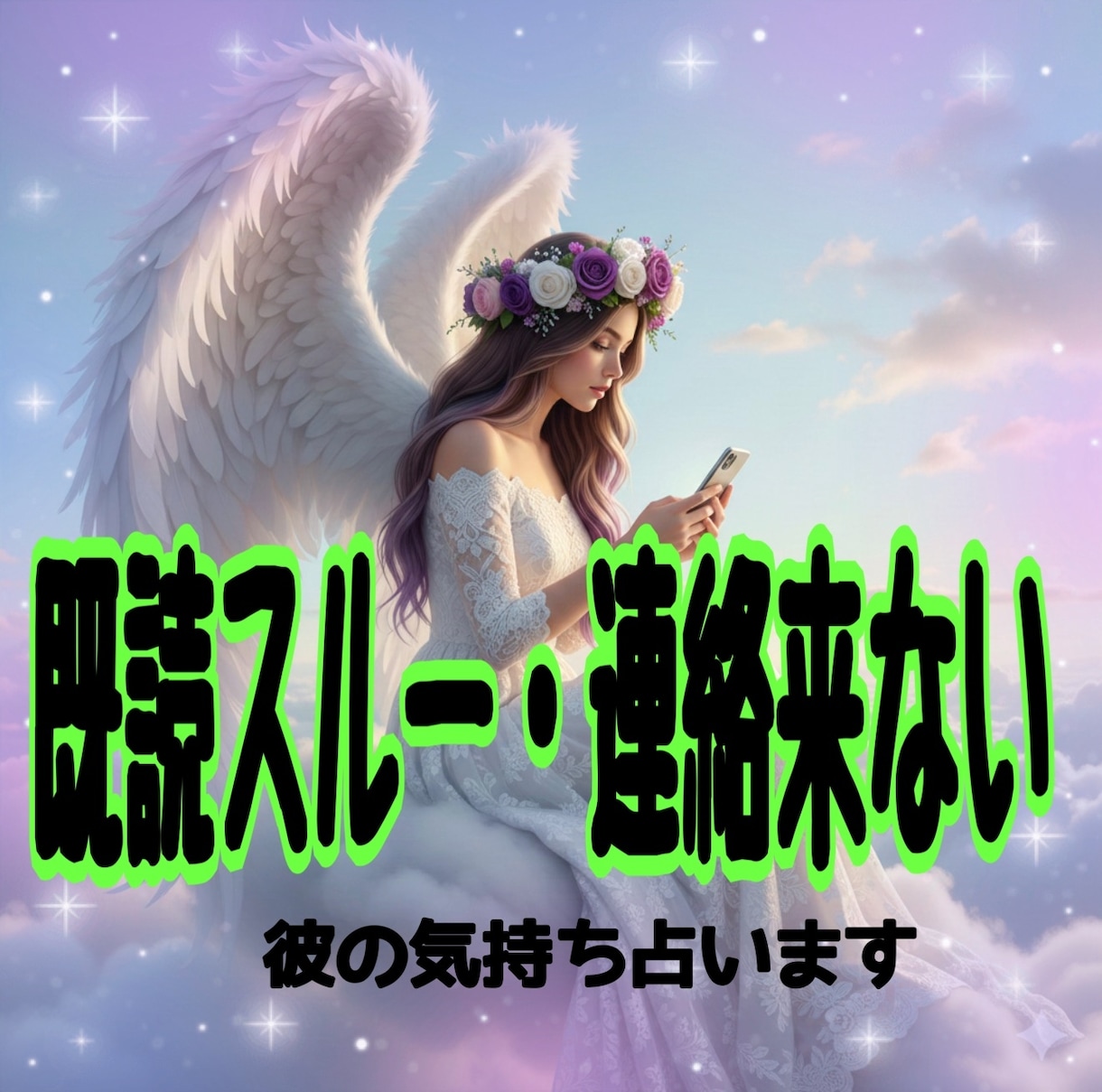 既読スルー・連絡来ない 彼の今の気持ち視ます 今の彼の正直な気持ち知りたくありませんか？1問だけ占います イメージ1