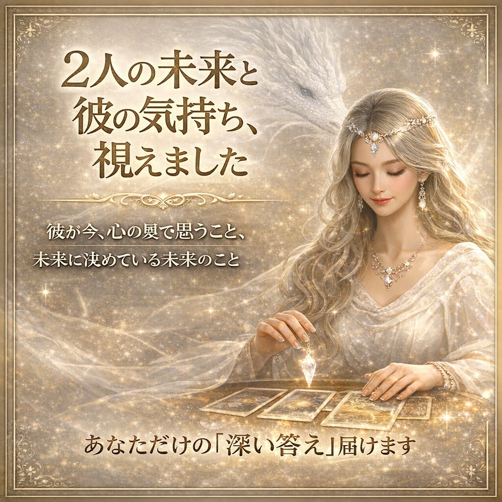 彼の気持ち・決意と二人の未来を音声でお届けします 彼が本当に思っていること、視えています イメージ2