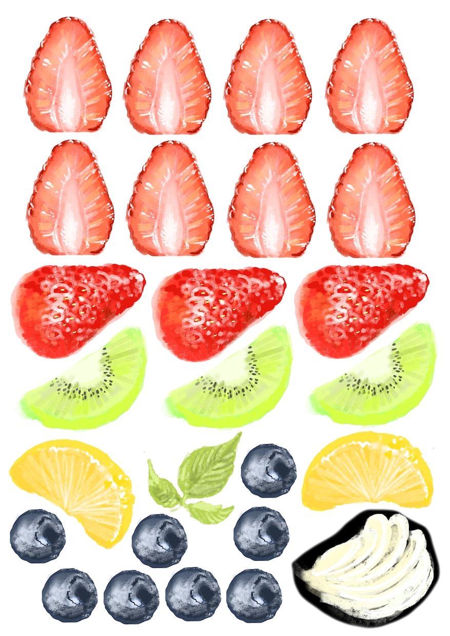 温もりのあるイラストを描きます メニューやHP・料理ブログ・SNSなどで使用できるイラスト イメージ2