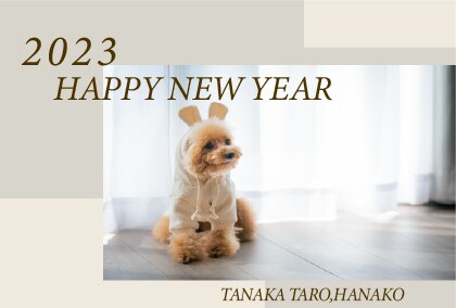 年賀状やクリスマスカードのデザインします 渡した相手に喜んでもらえるようなオリジナルデザイン イメージ3
