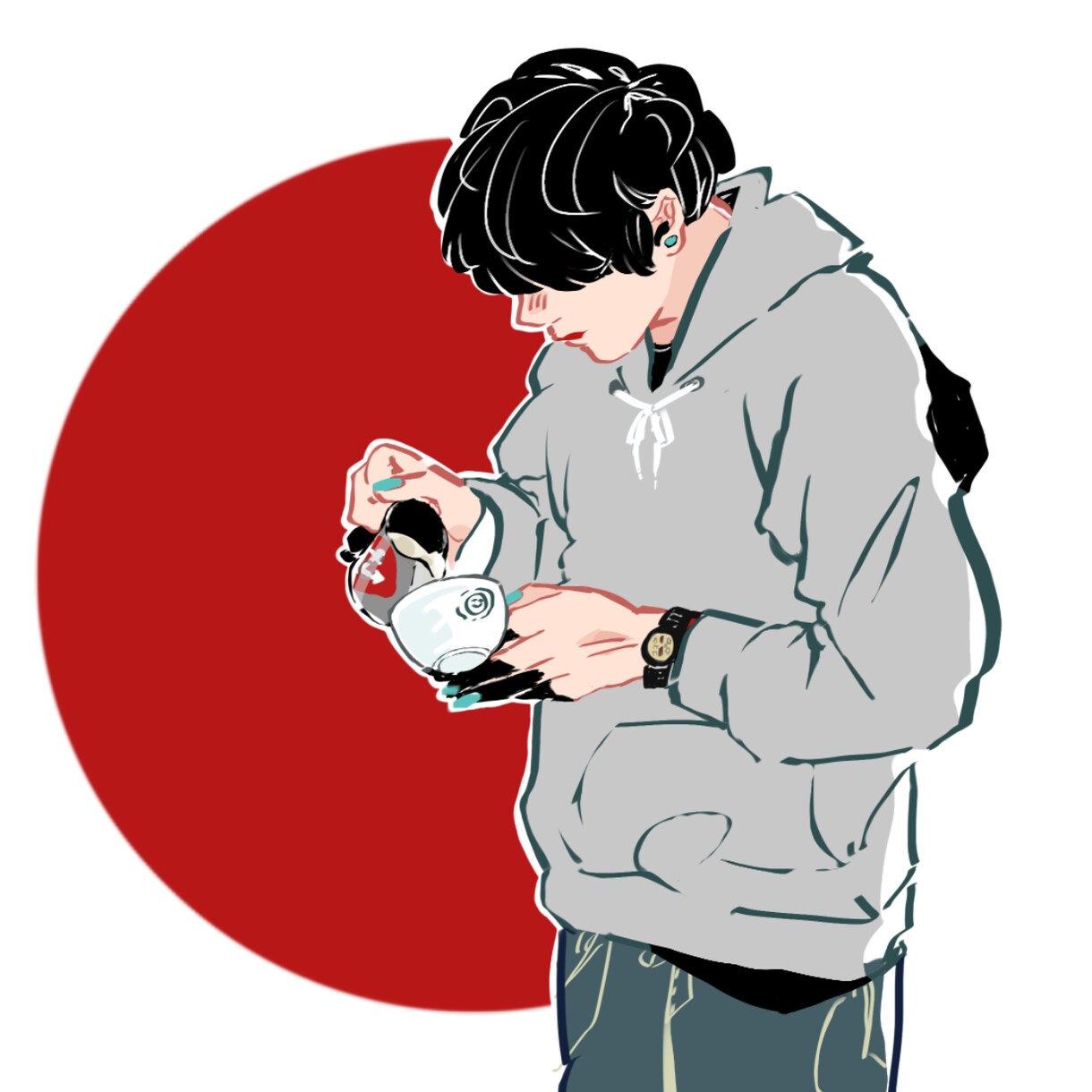 アイコン等に使用できる人物画描きます 写真からイラスト・想像のキャラからイラスト 等！なんでも！ イメージ2