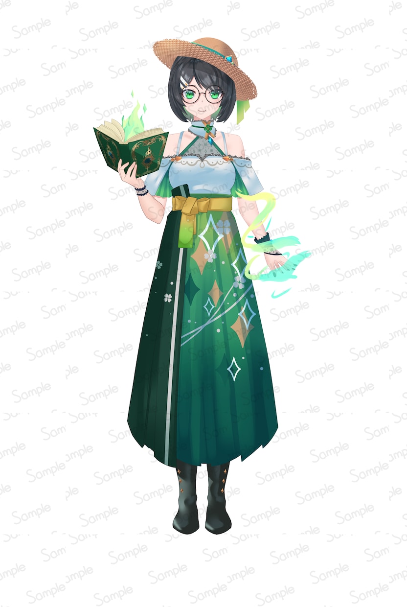 企業案件実績あり！プロが理想のキャラクター作ります Vtuberや小説、カードゲーム用のイラストを作成致します。 イメージ6