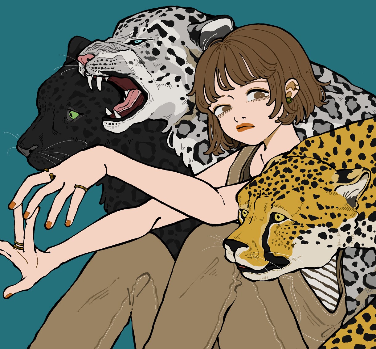魅力的な表情のイラスト描きます アイコン・プレゼント用・鑑賞用・オリキャラ イメージ4