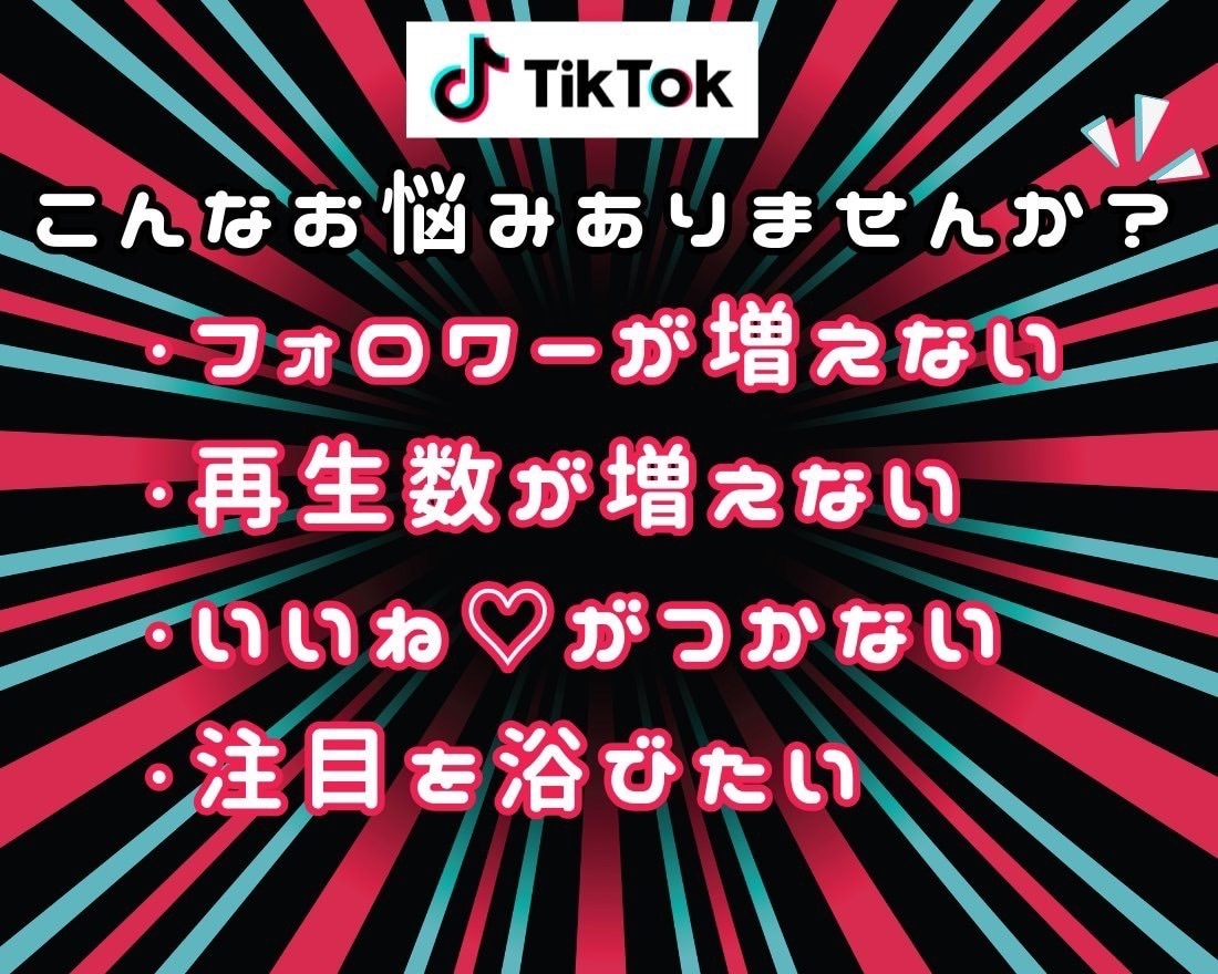 TikTokフォロワーを増加します 品質大幅改善！！TikTokフォロワー増加！ イメージ2