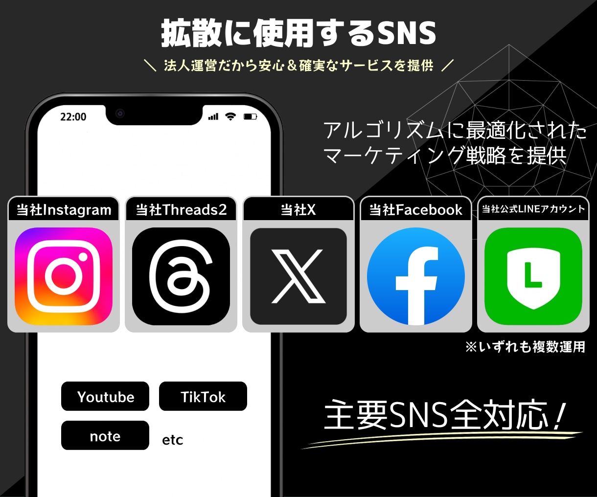 Threadsの海外フォロワーを500人増やします Threads｜スレッズ｜外国人｜シェア｜30日補填保証 イメージ5