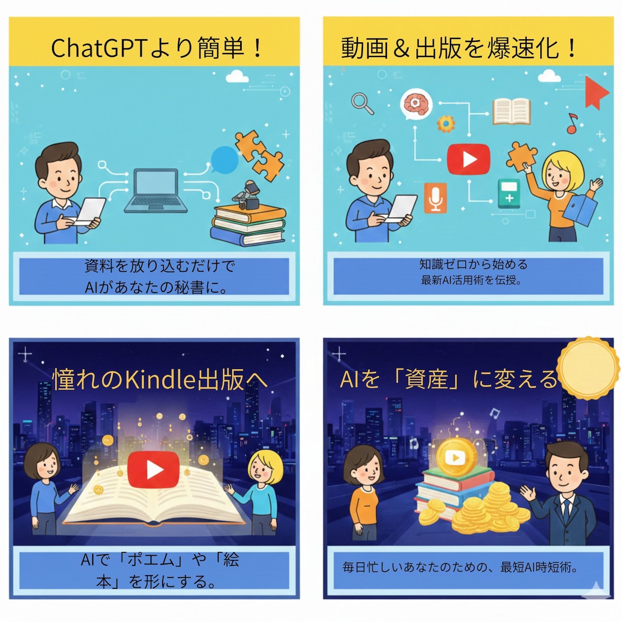 NotebookLMで爆速発信！毎日更新します 「コード不要」でAIを使い倒す！現役配信者が教える具体策 イメージ1