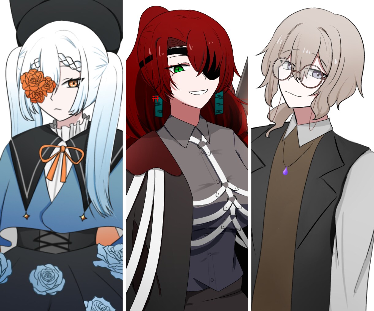 アニメ塗り立ち絵制作します TRPG・MV・配信対応イラストをアニメ塗りで イメージ1