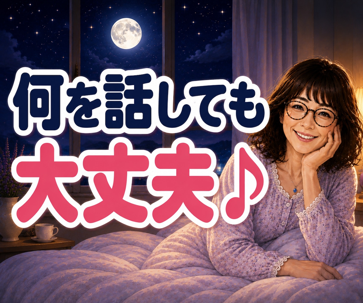 眠れない夜・不安・考えすぎ・雑談・愚痴を聞きます 脳みそ残業中？終わらない脳内会議に今夜ひろも参加します♡ イメージ9
