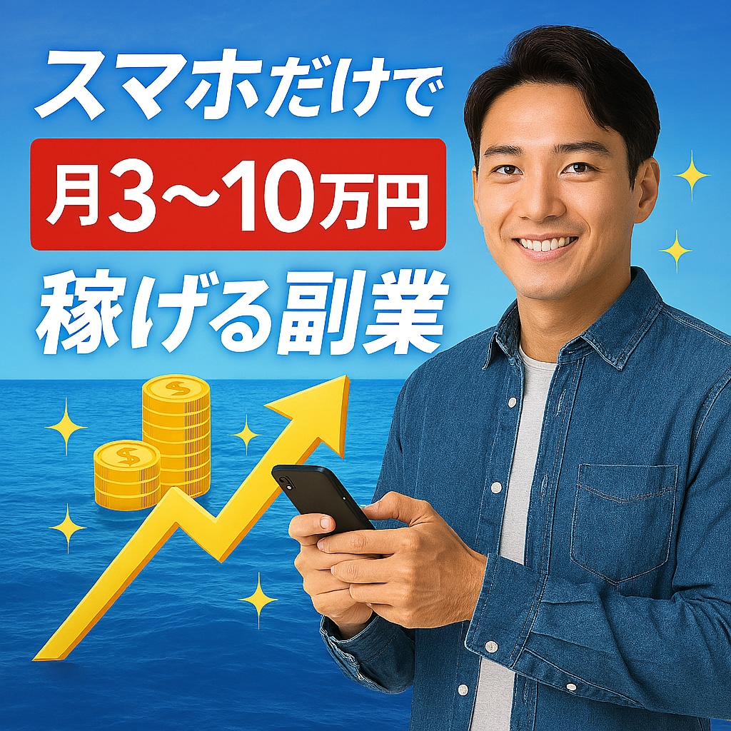 スマホで完結するブルーオーシャンせどりになります リサーチ方法や利益商品の見つけ方、丁寧に解説いたします。 イメージ1