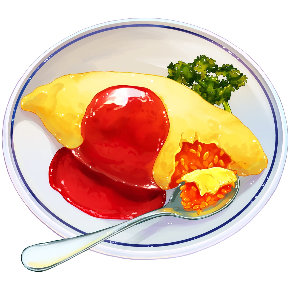 写真では伝わらない、「美味しそう!」を描きます 食べ物／スイーツのイラストやアイコンを作成致します。 イメージ4