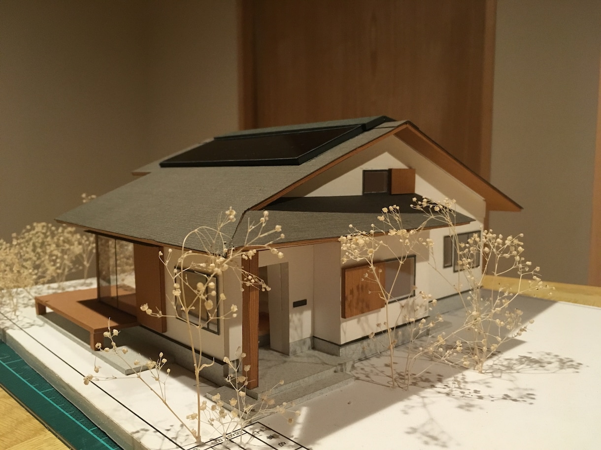 住宅模型お作りします 建築計画中の検討や、記念品としておつかい頂けます。 イメージ1