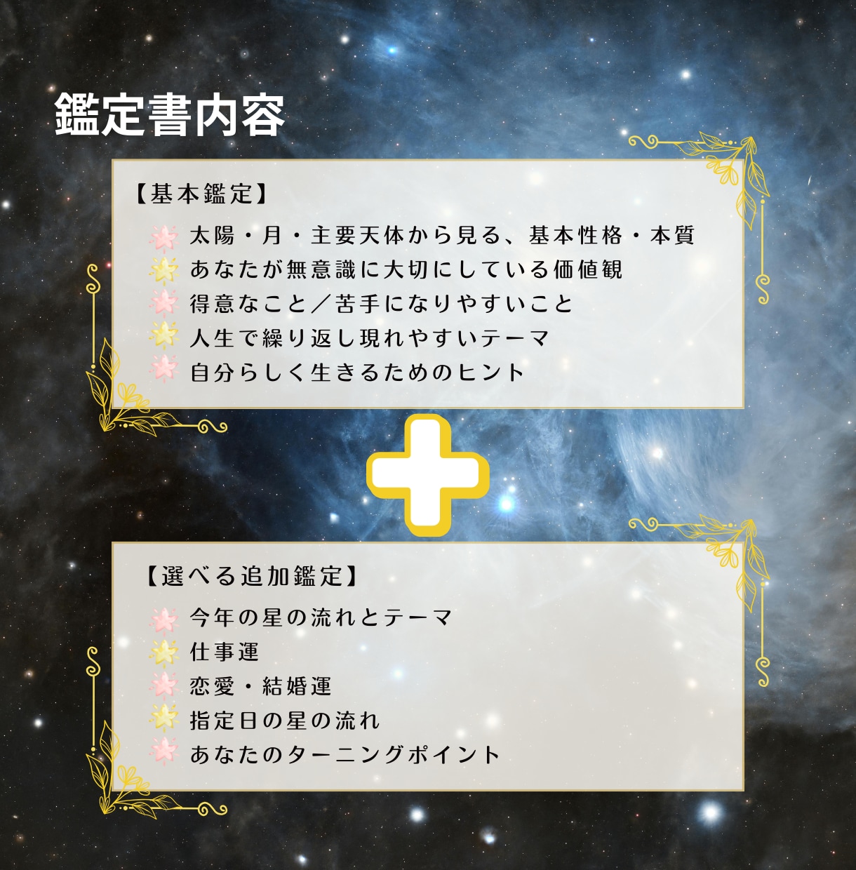 生まれた瞬間の星が教えるあなたの本質を読み解きます 自分の扱い方がわかると、 人生が少し楽になる☆ イメージ2