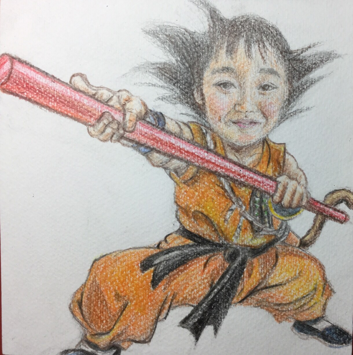 色鉛筆または鉛筆で似顔絵かきます イメージ1
