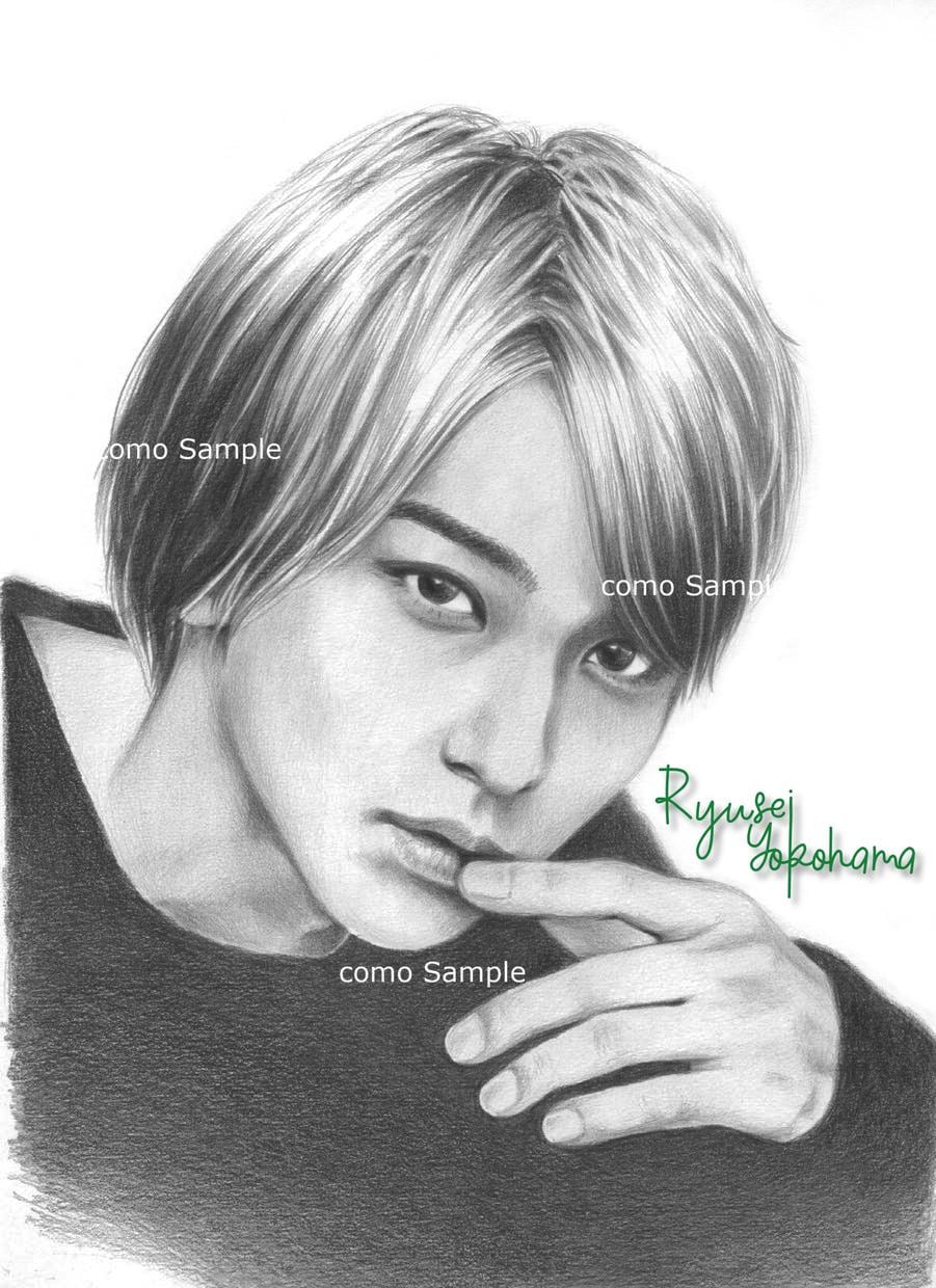 ハイクオリティな似顔絵を鉛筆デッサンで手描きします ♪精密描写＊ウェルカムボード＊記念プレゼント＊アイコンなどに イメージ6