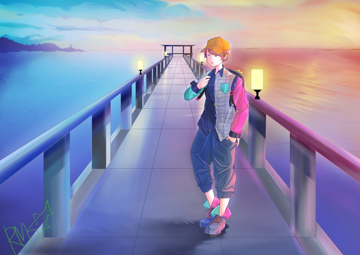可愛いイラストを提供します アイコン、ヘッダー、一枚絵、動画、SNSで使用できます。 イメージ3