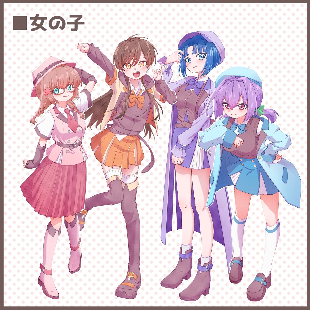 可愛いキャライラストを描きます 正統可愛い少年少女が得意です! イメージ6