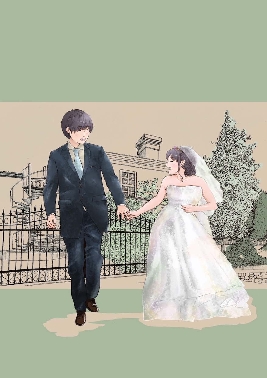 結婚式に使えるイラストなんでもお描きいたします 結婚式を彩るイラストをオーダーメードでお引き受けいたします イメージ3