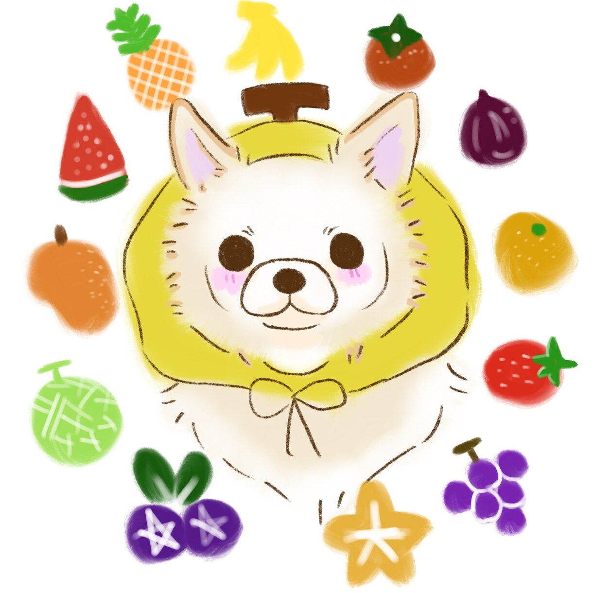 動物達のイラスト、似顔絵等のアイコン描きます あなたのおうちのペット達をゆるっとした雰囲気のイラストで！ イメージ8