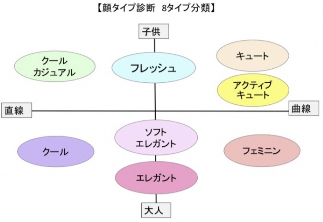 プロが顔タイプ診断®します 顔の印象を基に似合う服のテイストをご提案するための分析手法 イメージ4
