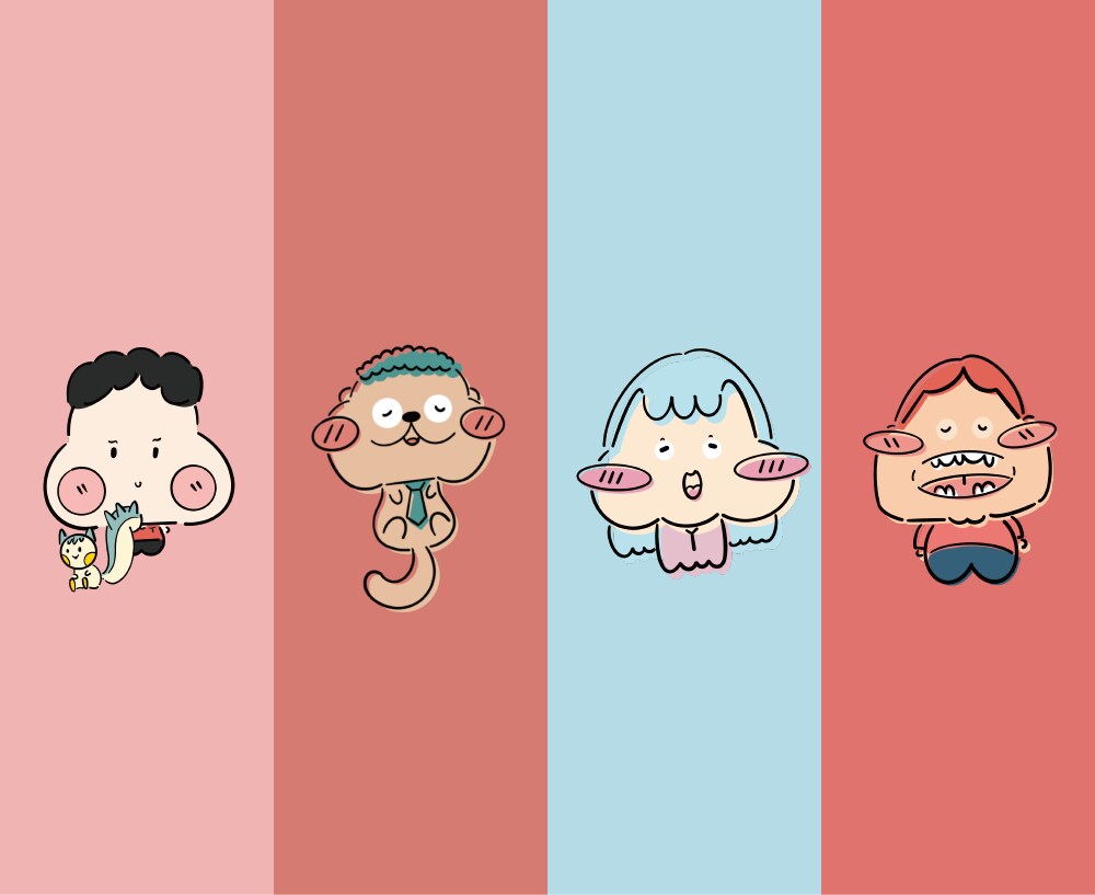可愛いキャラクター作成します SNSアイコン、LINEスタンプにも利用可能！ イメージ4