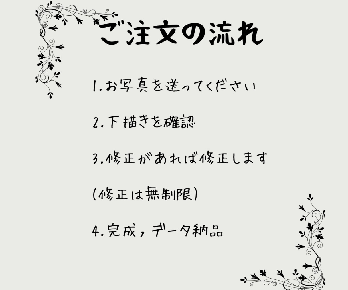 お写真から家族の思い出をやさしく似顔絵にします プレゼントにも◎七五三/出産祝い/長寿のお祝い/結婚記念日 イメージ8