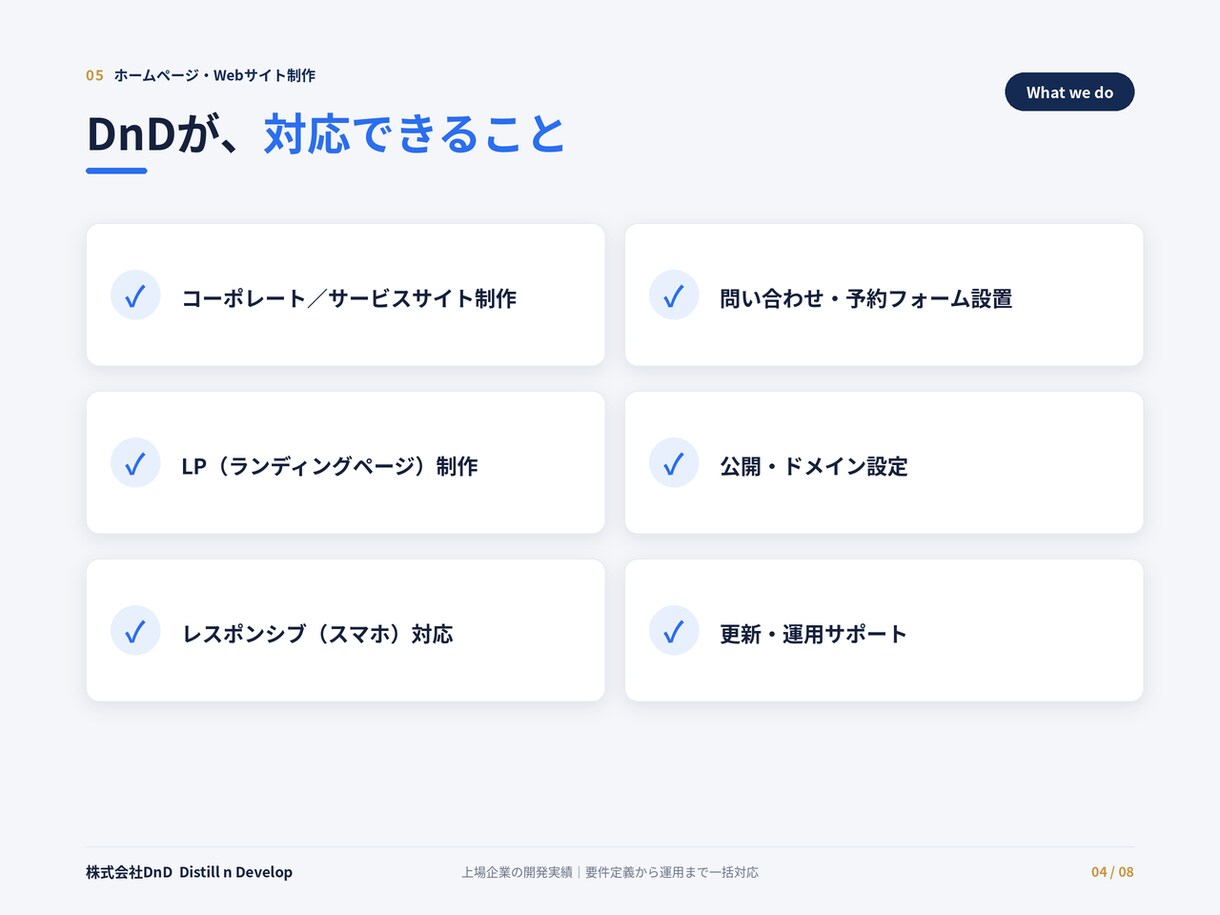 上場企業実績のプロがホームページを制作します コーポレート・LP対応。スマホ最適・公開までワンストップ イメージ4