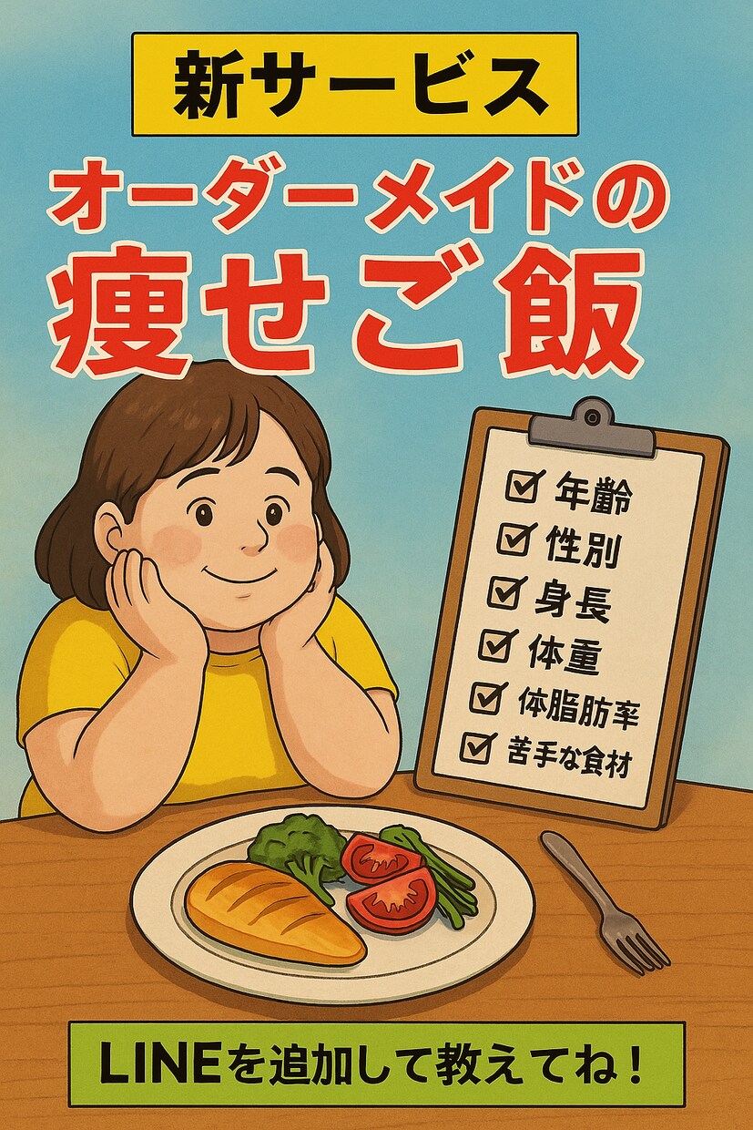 オーダーメイド痩せご飯1日分の食事メニュー作ります 痩せにくい45歳女性向け！健康的で継続できるメニューをご提案 イメージ7