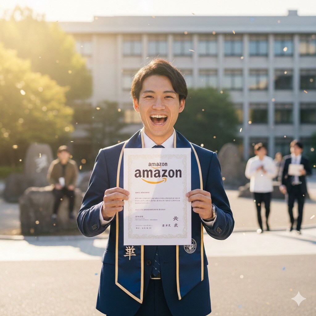 駒澤から新卒Amazon内定者がサポートします エントリーシートや企業選び等、さまざまな悩みに対応致します！ イメージ1