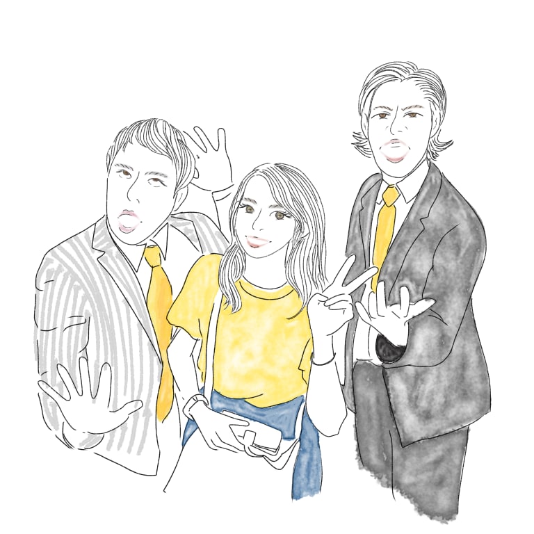 あこがれのあの人と！夢の似顔絵描きます 誕生日メッセージに添えていかがですか？ イメージ1