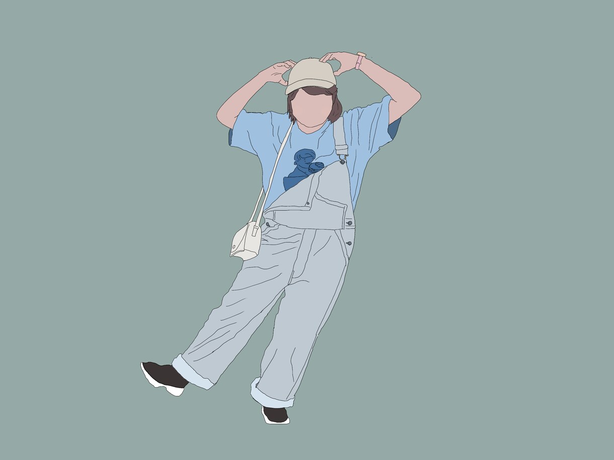 好きに使ってOK！アイコン、全身描きます 無料で色付けます。思い出をシンプル線画イラストで！ イメージ2