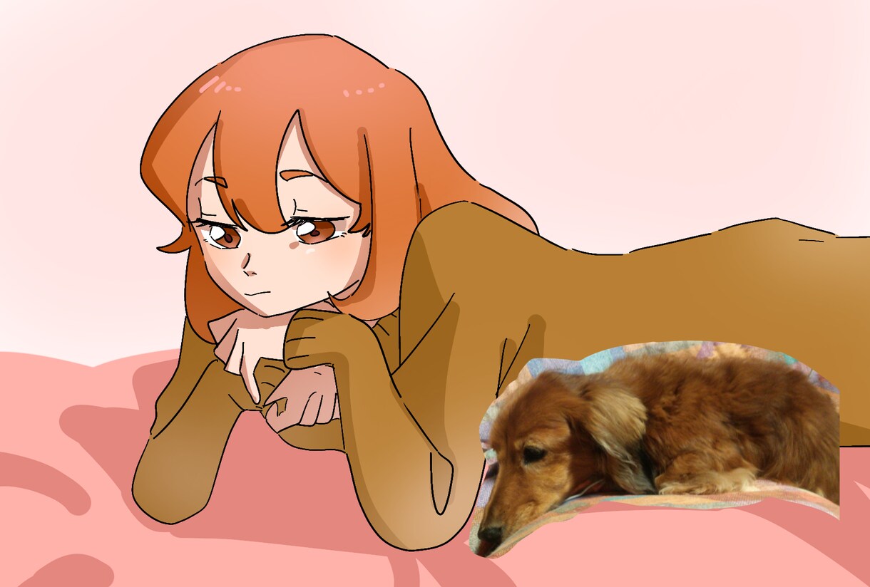あなたのかわいいペット、擬人化イラストにします 動物を擬人化してイラストにします！ イメージ4