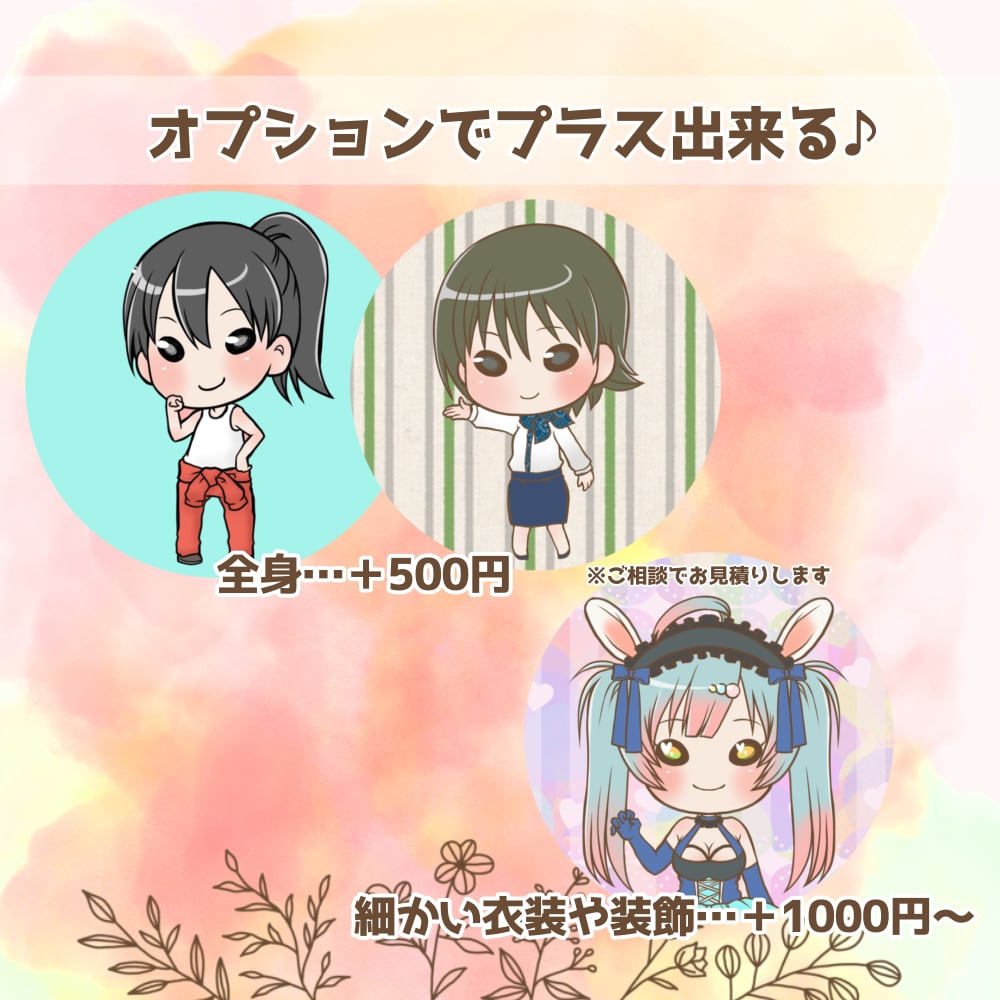 10名様限定価格！ゆるかわアイコンお描きします SNS、ブログに！ちまっと可愛いアイコンおまかせください！ イメージ4