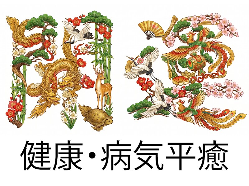 面に開運花文字をあしらった特別な名刺作成します 鮮やかな花文字で開運！両面光沢仕上げの名刺100枚セット イメージ6