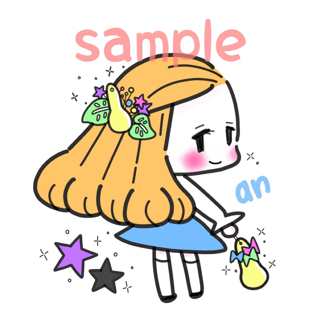 ポップでキュートなあなただけのアイコン描きます 個性的で誰とも被りません！お題をいただければお任せもOK！ イメージ5