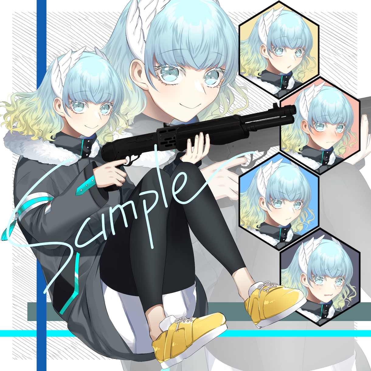 TRPG・ゲーム・立ち絵イラスト描きます 【最短翌日納品！】【かわいい～カッコいいまで！】 イメージ3