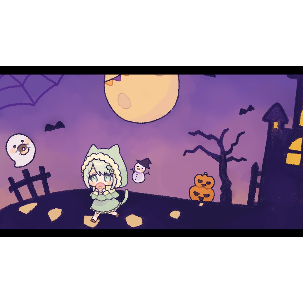 かわいい配信画面を制作します ふわふわかわいいイラストが得意です♪ イメージ6